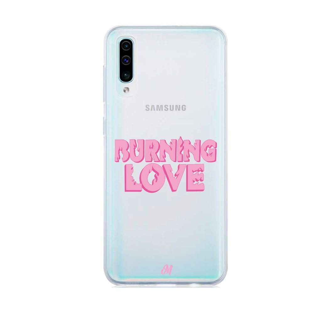 Case para Samsung A50  Funda Burning Love  - Mandala Cases