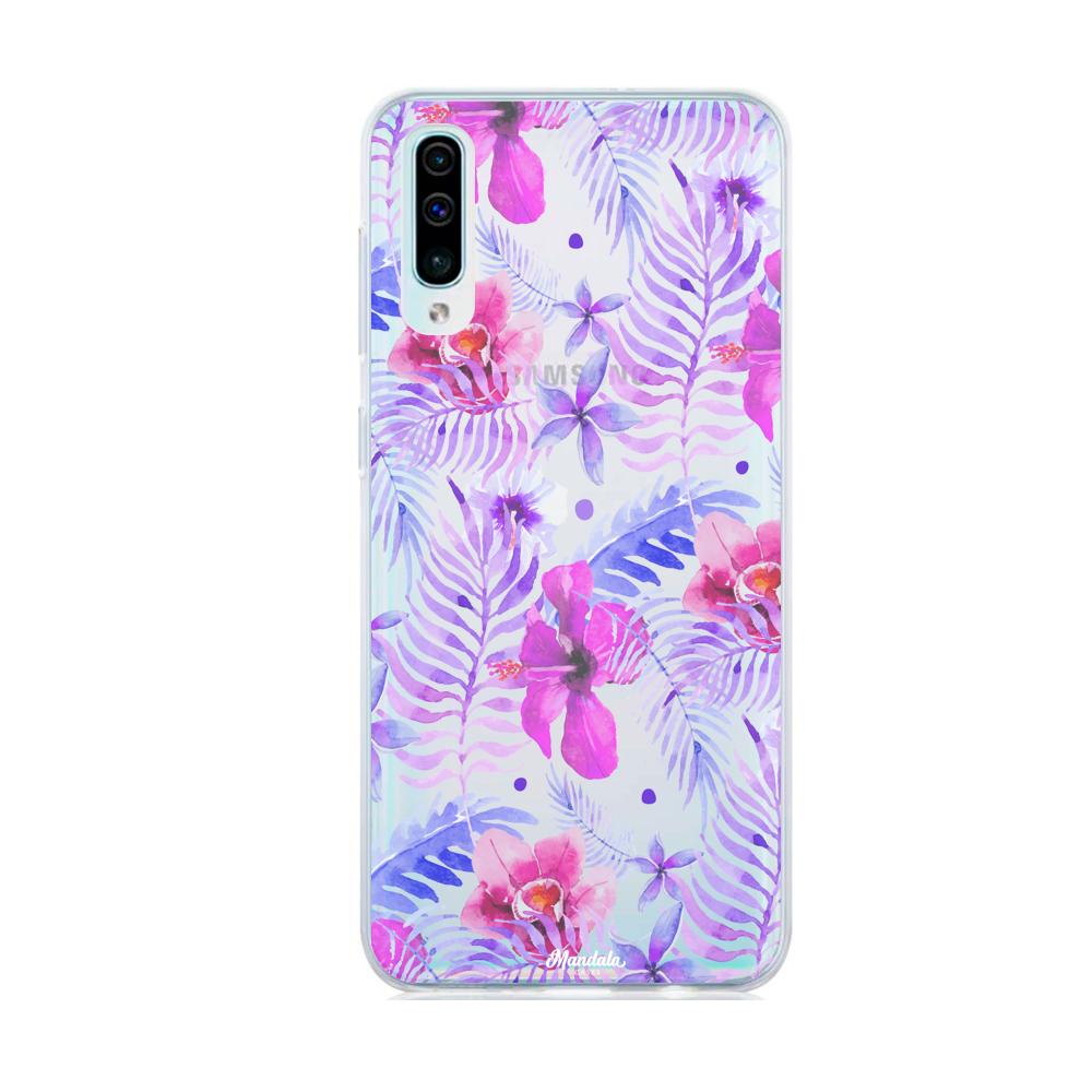 Case para Samsung A50  de Flores Hawaianas - Mandala Cases