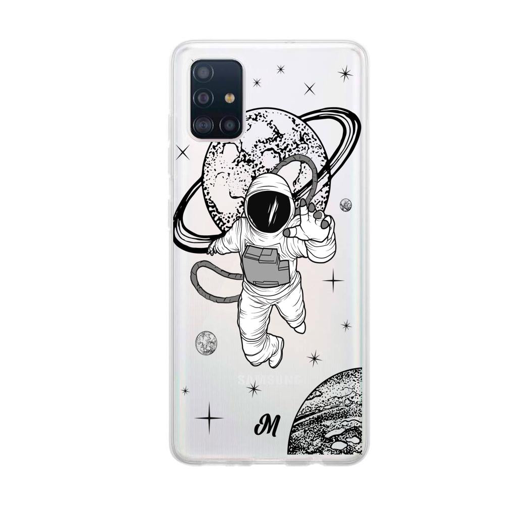 Case para Samsung A51 Funda Saturno Astronauta - Mandala Cases