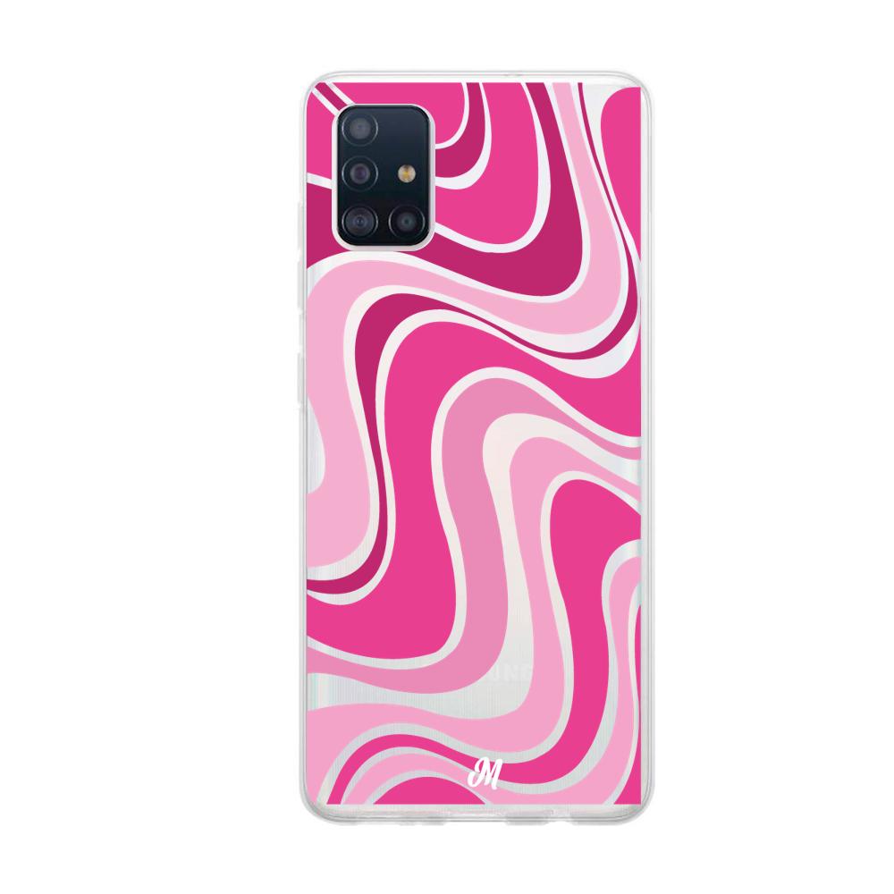 Case para Samsung A51 Groovy Rosado - Mandala Cases