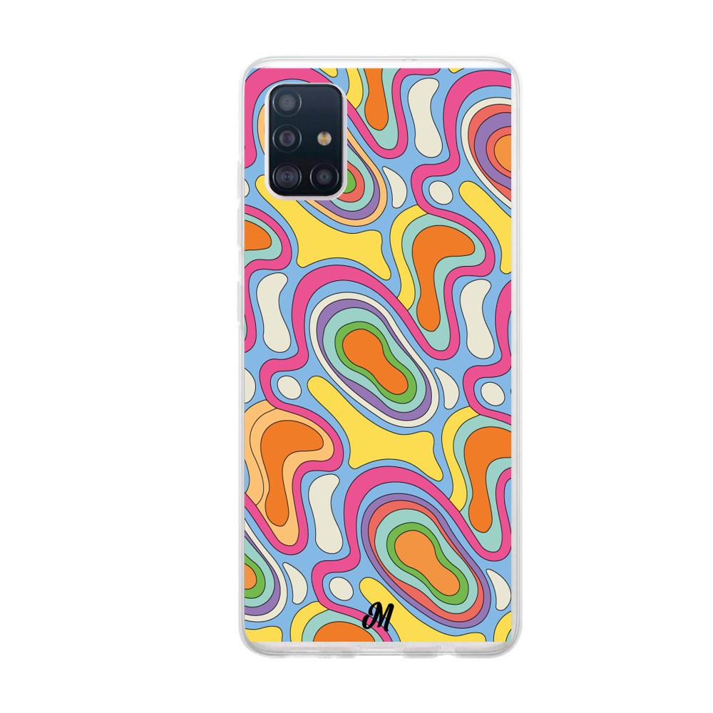 Case para Samsung A51 Hippie Art   - Mandala Cases