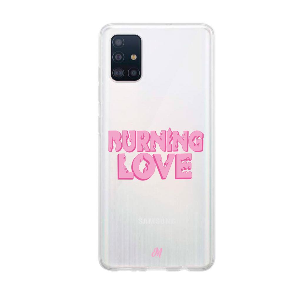 Case para Samsung A51 Funda Burning Love  - Mandala Cases