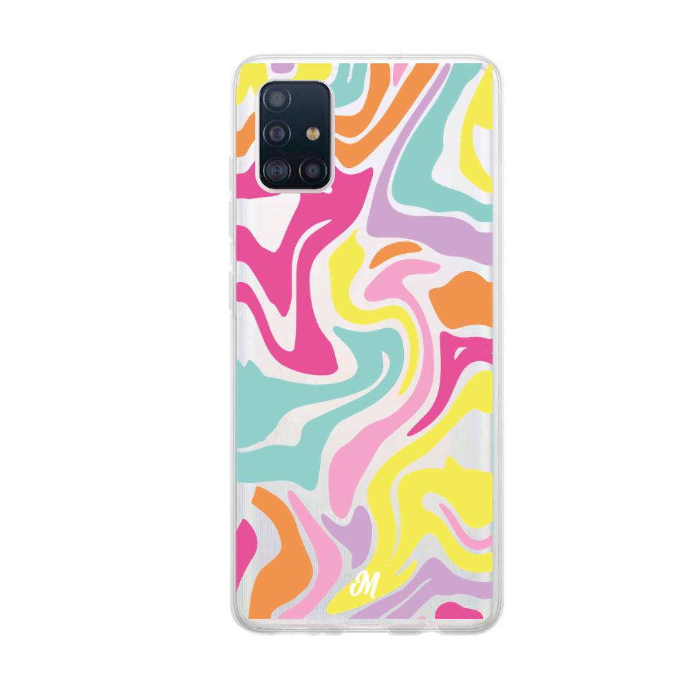 Case para Samsung A51 Color lines - Mandala Cases
