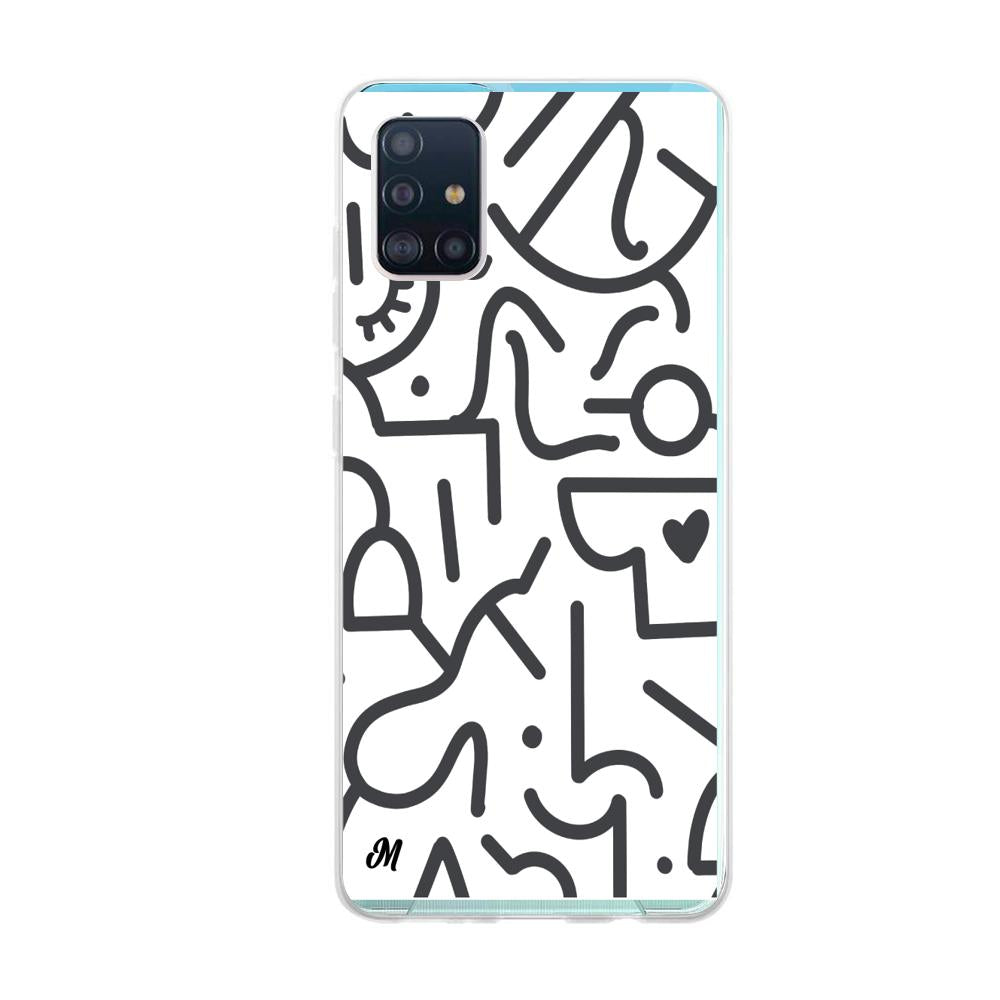 Case para Samsung A51 Arte abstracto - Mandala Cases