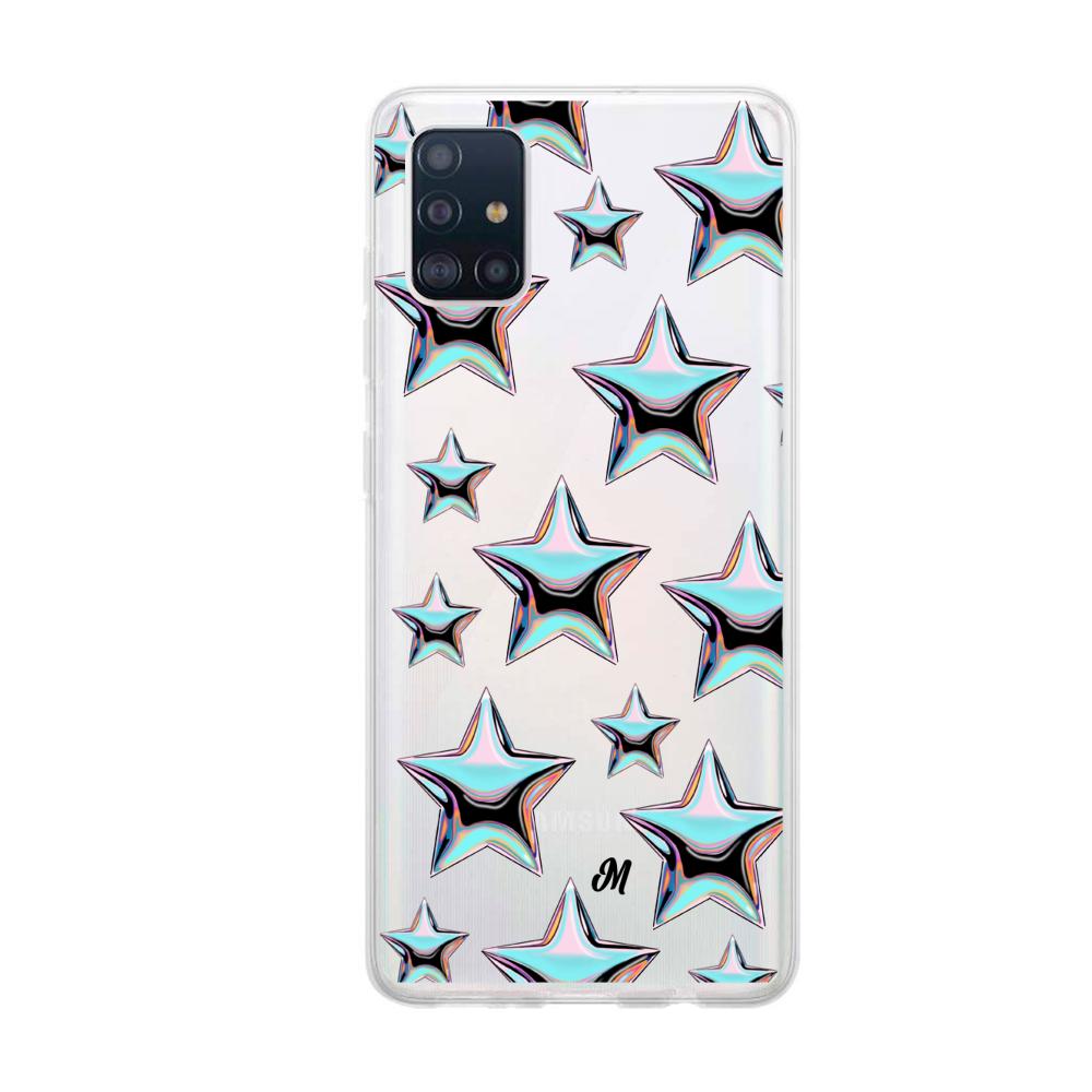 Case para Samsung A51 Estrellas tornasol  - Mandala Cases