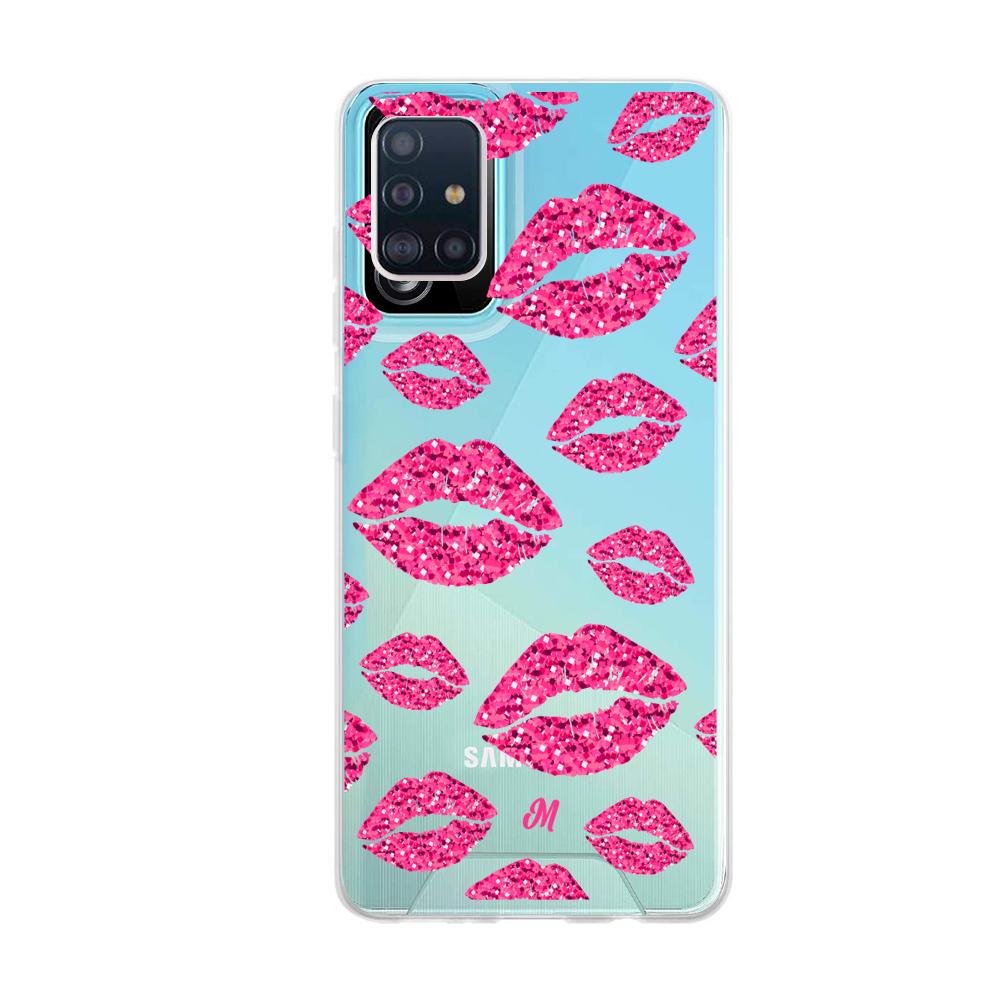 Case para Samsung A51 Glitter kiss - Mandala Cases