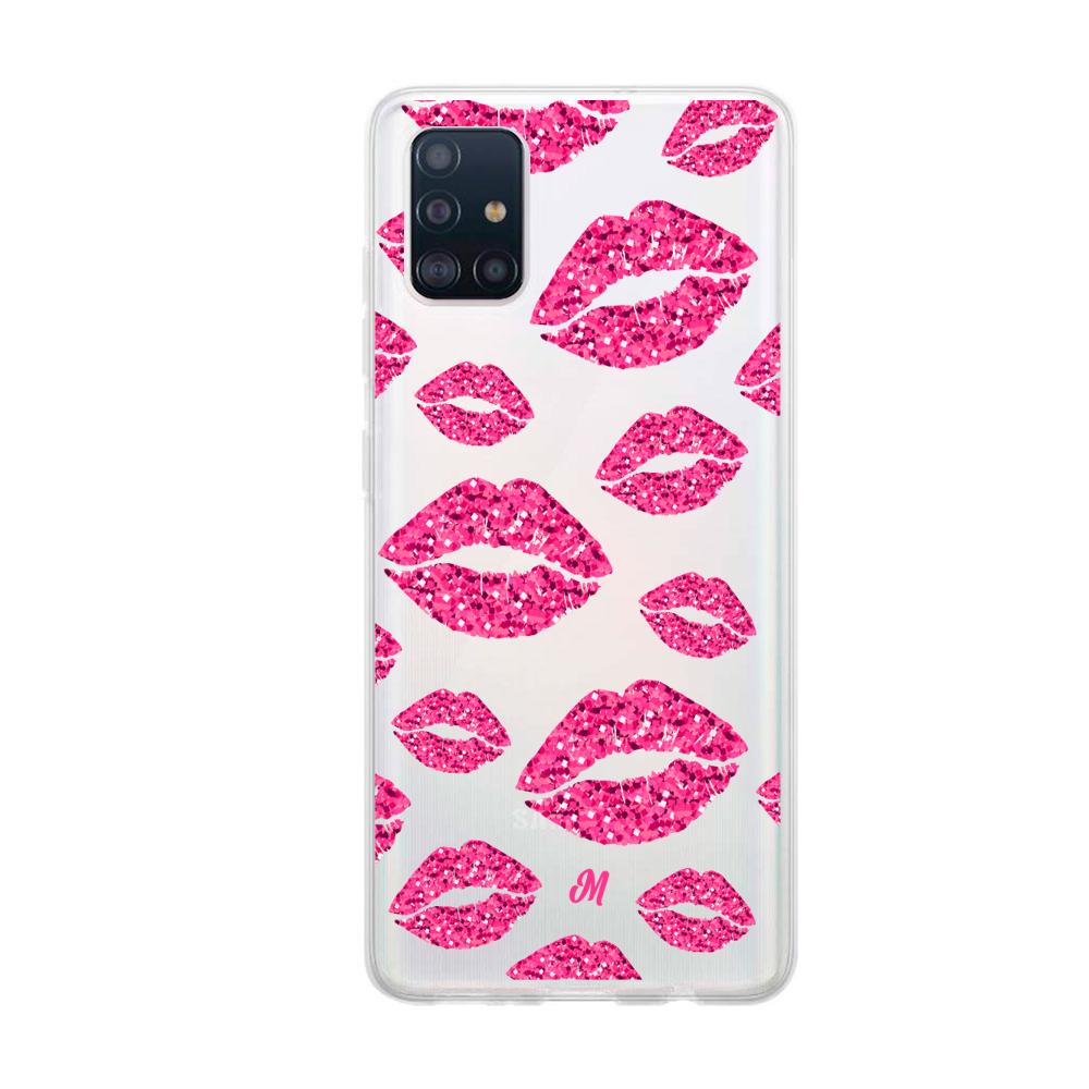 Case para Samsung A51 Glitter kiss - Mandala Cases