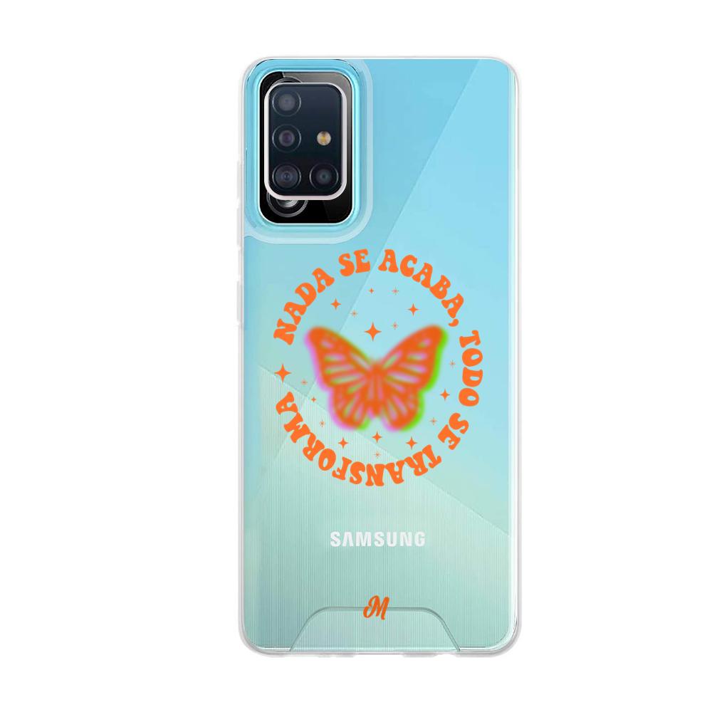 Case para Samsung A51 nada se acaba todo se transforma - Mandala Cases