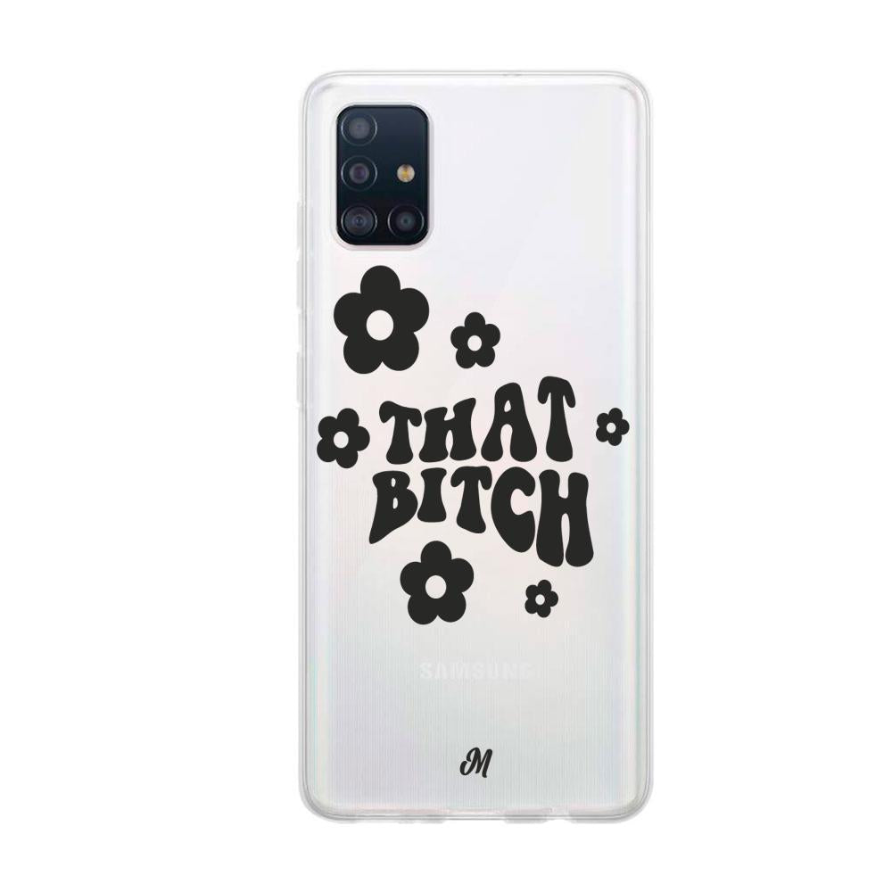 Case para Samsung A51 that bitch negro - Mandala Cases