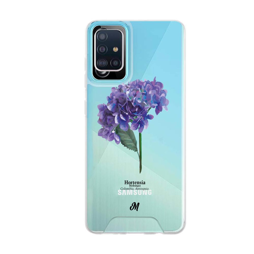 Case para Samsung A51 Hortensia lila - Mandala Cases