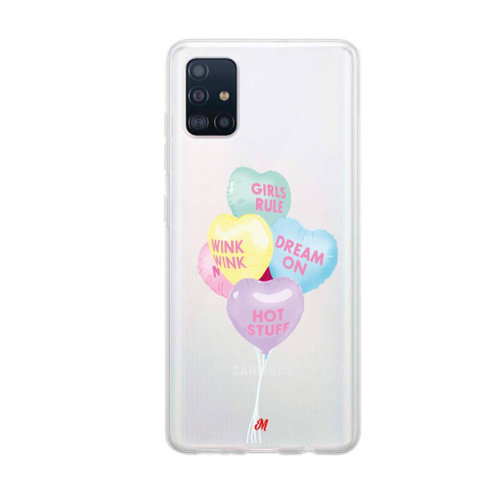 Case para Samsung A51 Lovely Balloons - Mandala Cases