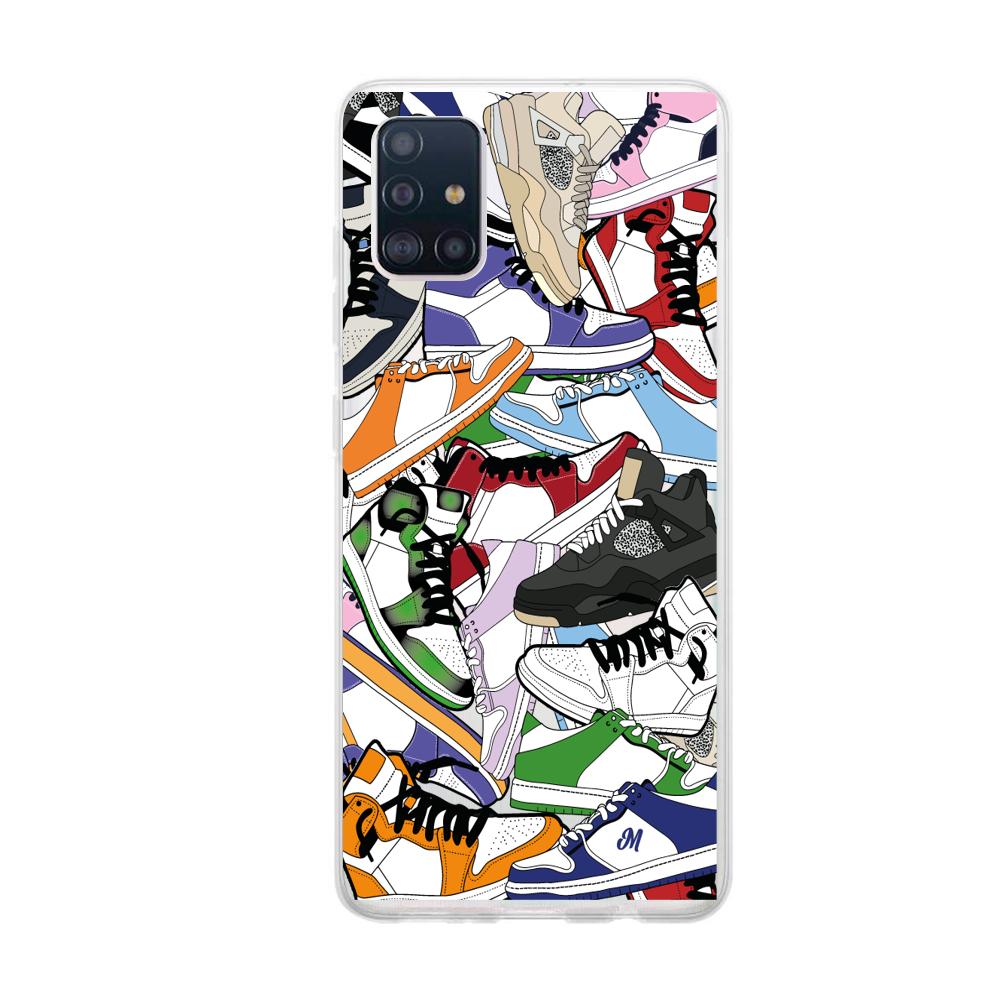 Case para Samsung A51 Sneakers pattern - Mandala Cases