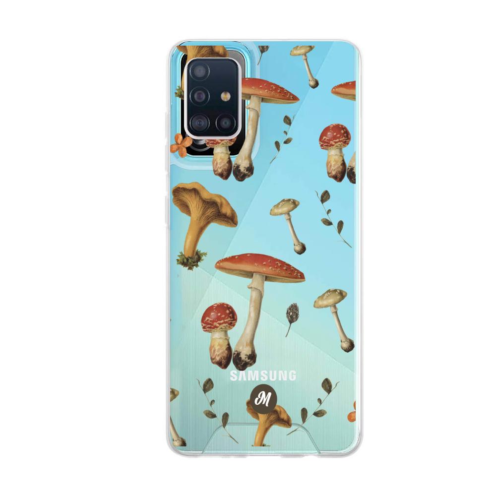 Cases para Samsung A51 Mushroom texture - Mandala Cases