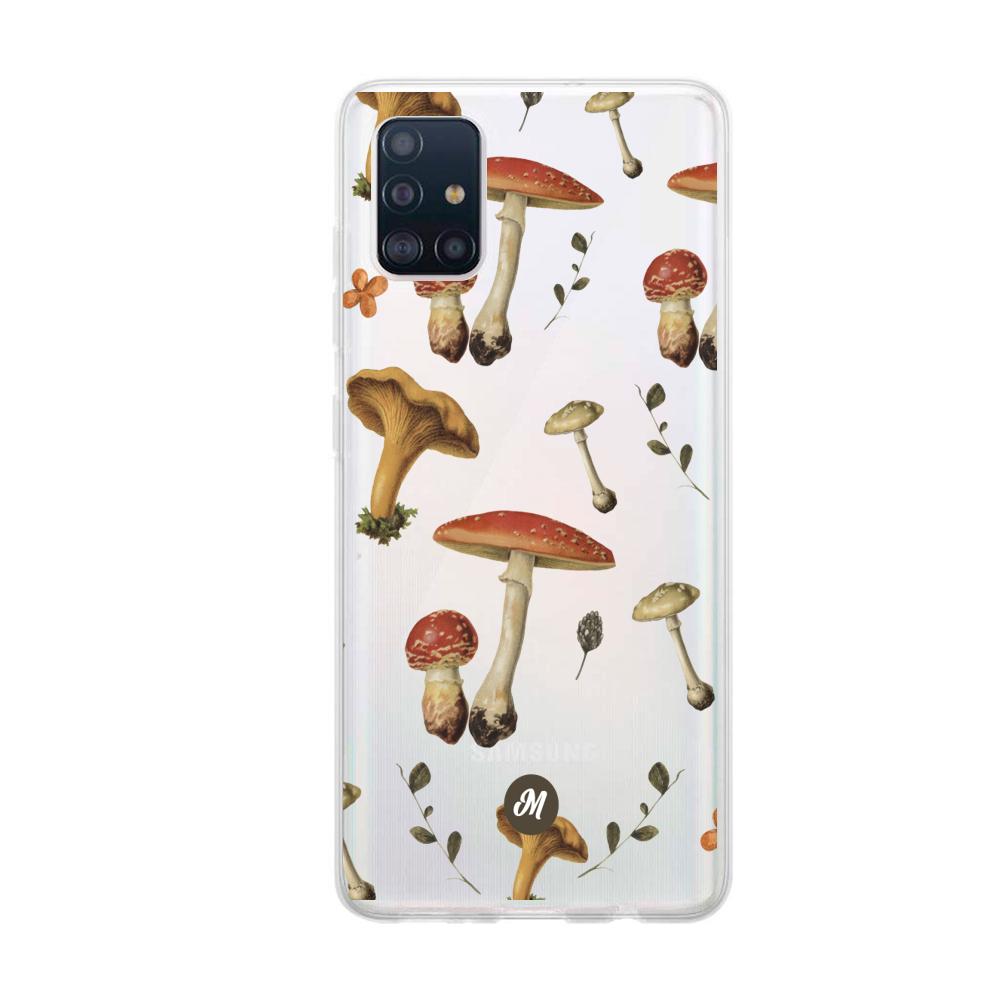 Cases para Samsung A51 Mushroom texture - Mandala Cases