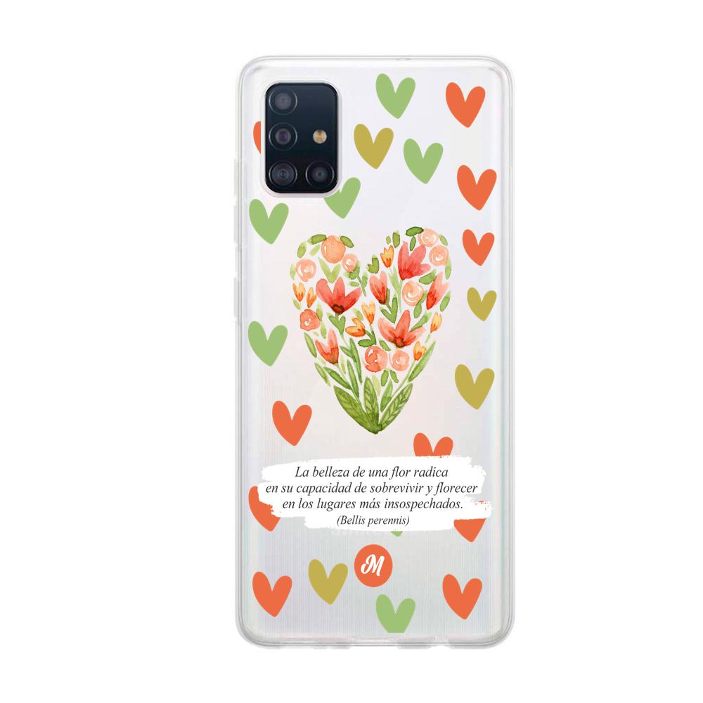 Cases para Samsung A51 Flores de colores - Mandala Cases