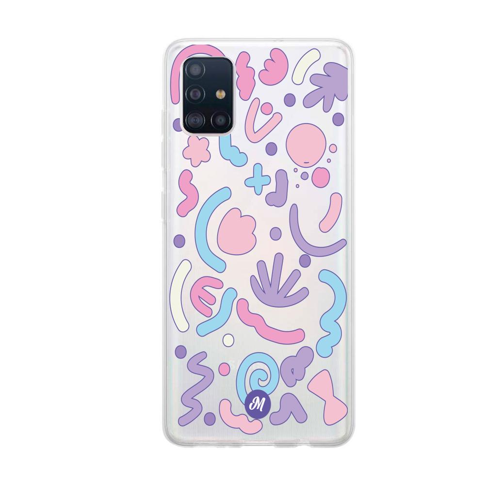 Cases para Samsung A51 Colorful Spots Remake - Mandala Cases
