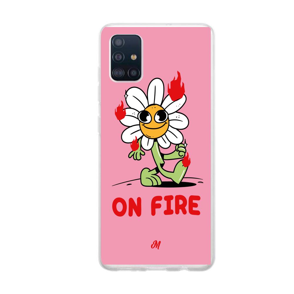 Cases para Samsung A51 ON FIRE - Mandala Cases