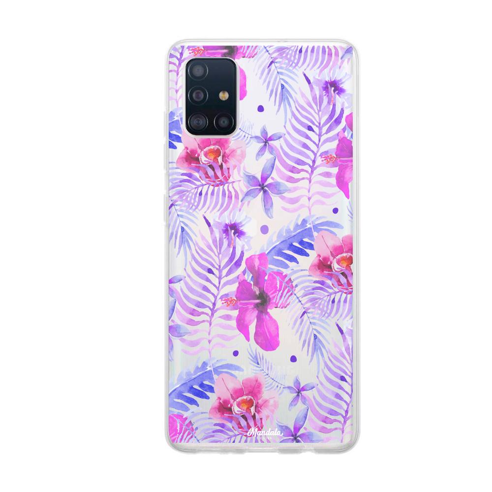 Case para Samsung A51 de Flores Hawaianas - Mandala Cases
