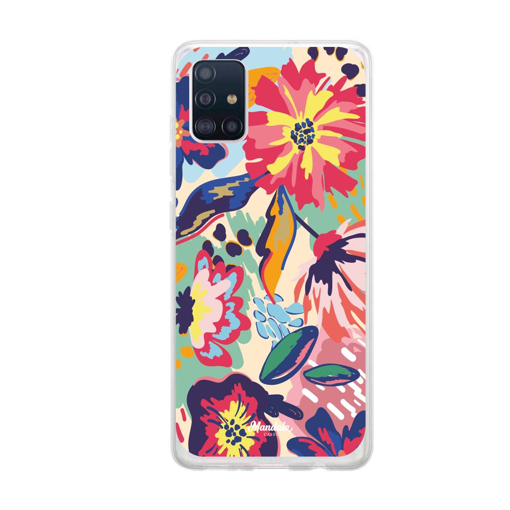 Estuches para Samsung A51 - Colors Flowers Case  - Mandala Cases