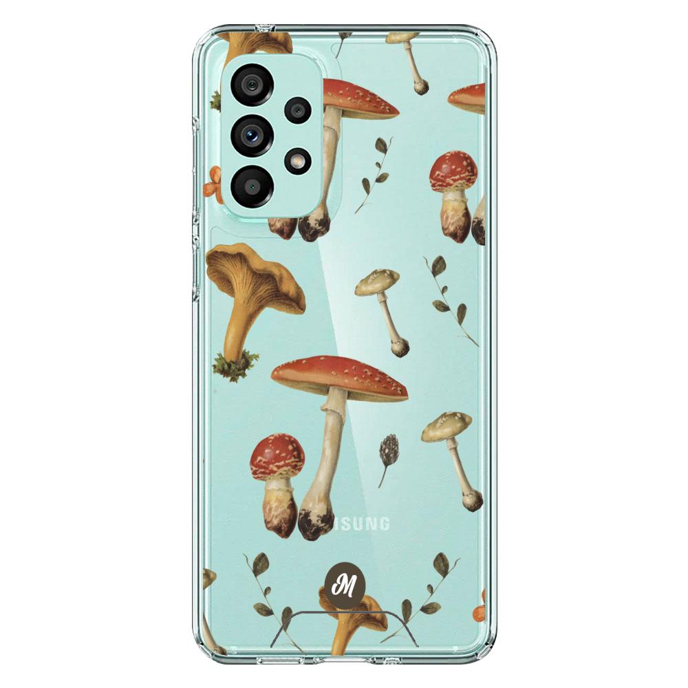 Cases para Samsung A73 Mushroom texture - Mandala Cases