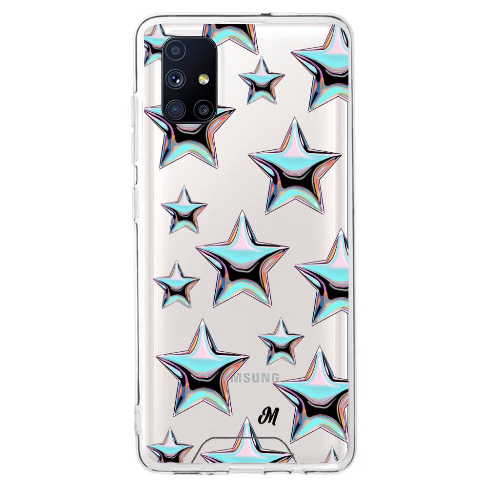 Case para Samsung M51 Estrellas tornasol  - Mandala Cases