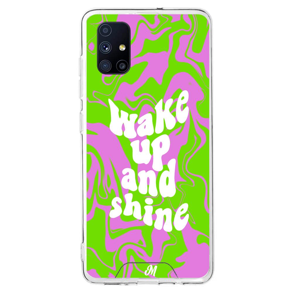 Case para Samsung M51 wake up and shine - Mandala Cases