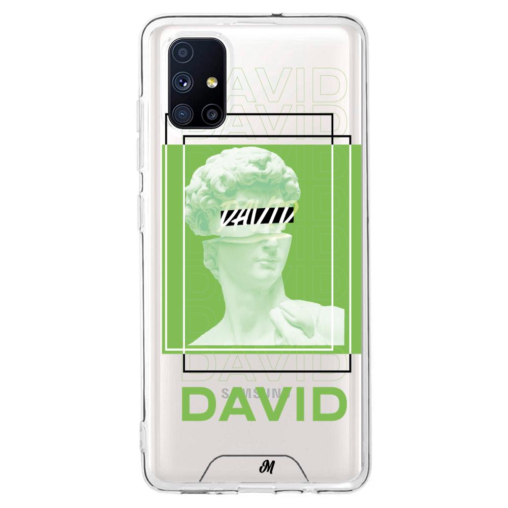 Case para Samsung M51 The David art - Mandala Cases
