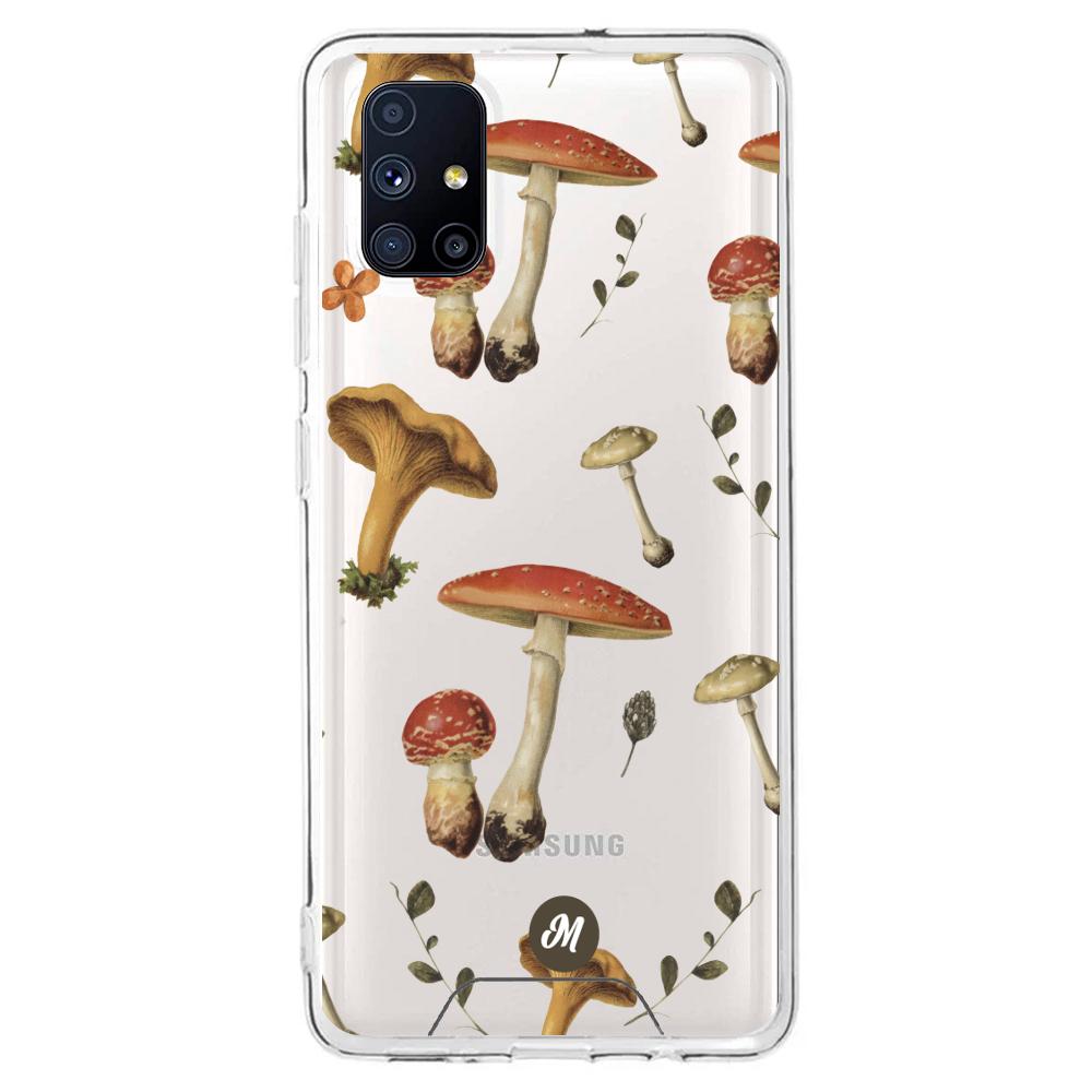 Cases para Samsung M51 Mushroom texture - Mandala Cases