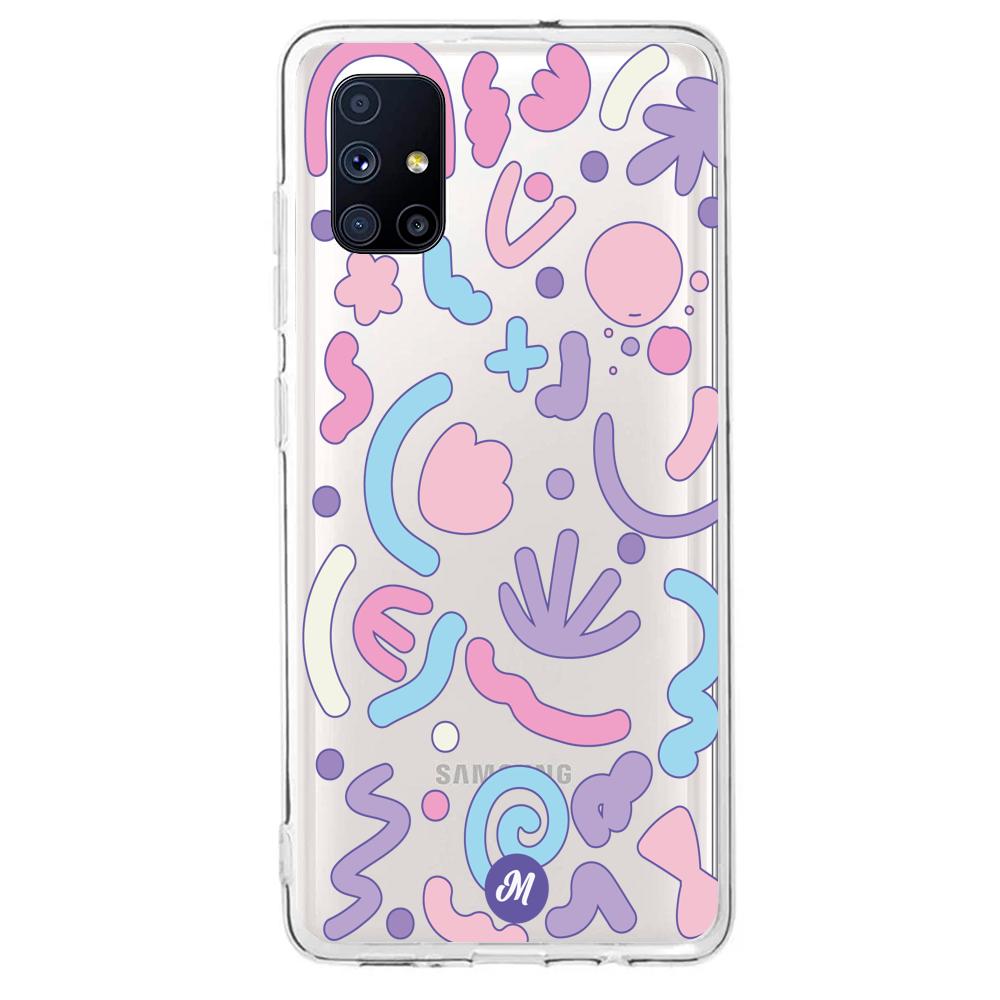 Cases para Samsung M51 Colorful Spots Remake - Mandala Cases