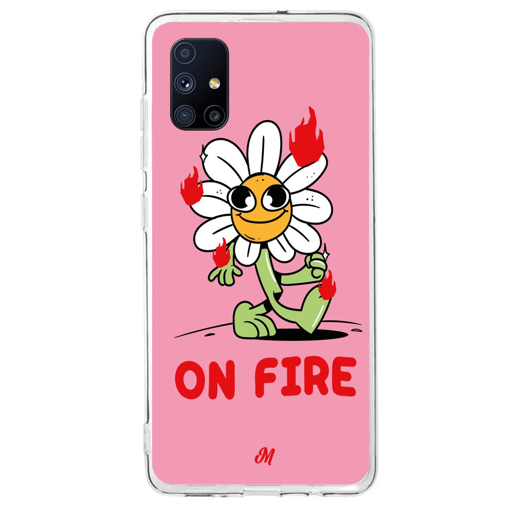 Cases para Samsung M51 ON FIRE - Mandala Cases