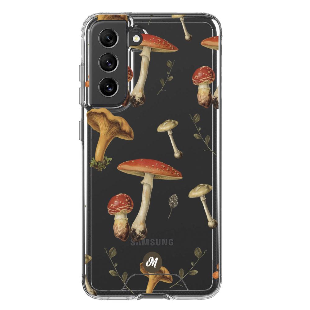 Cases para Samsung S21 FE Mushroom texture - Mandala Cases