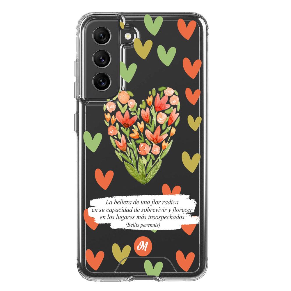Cases para Samsung S21 FE Flores de colores - Mandala Cases