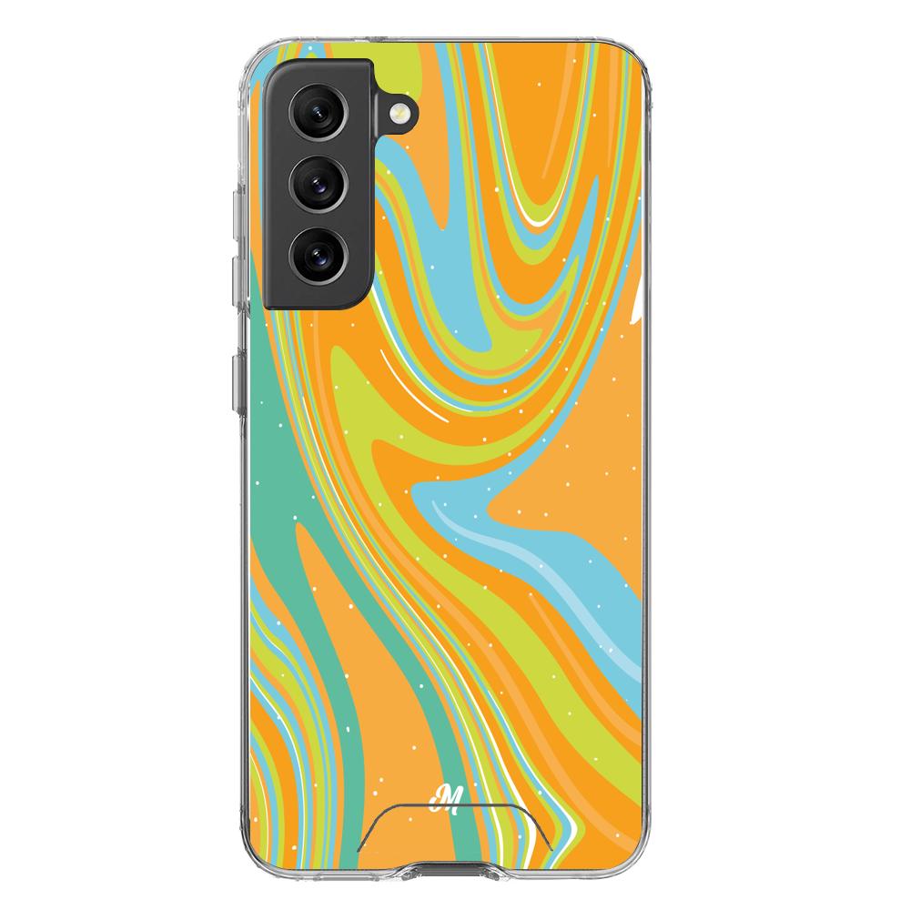 Cases para Samsung S21 FE Color Líquido - Mandala Cases