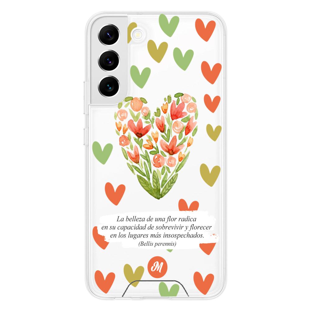 Cases para Samsung S22 Flores de colores - Mandala Cases