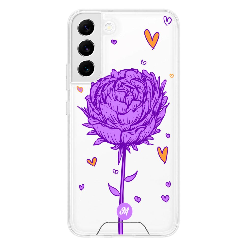 Cases para Samsung S22 Rosa morada - Mandala Cases