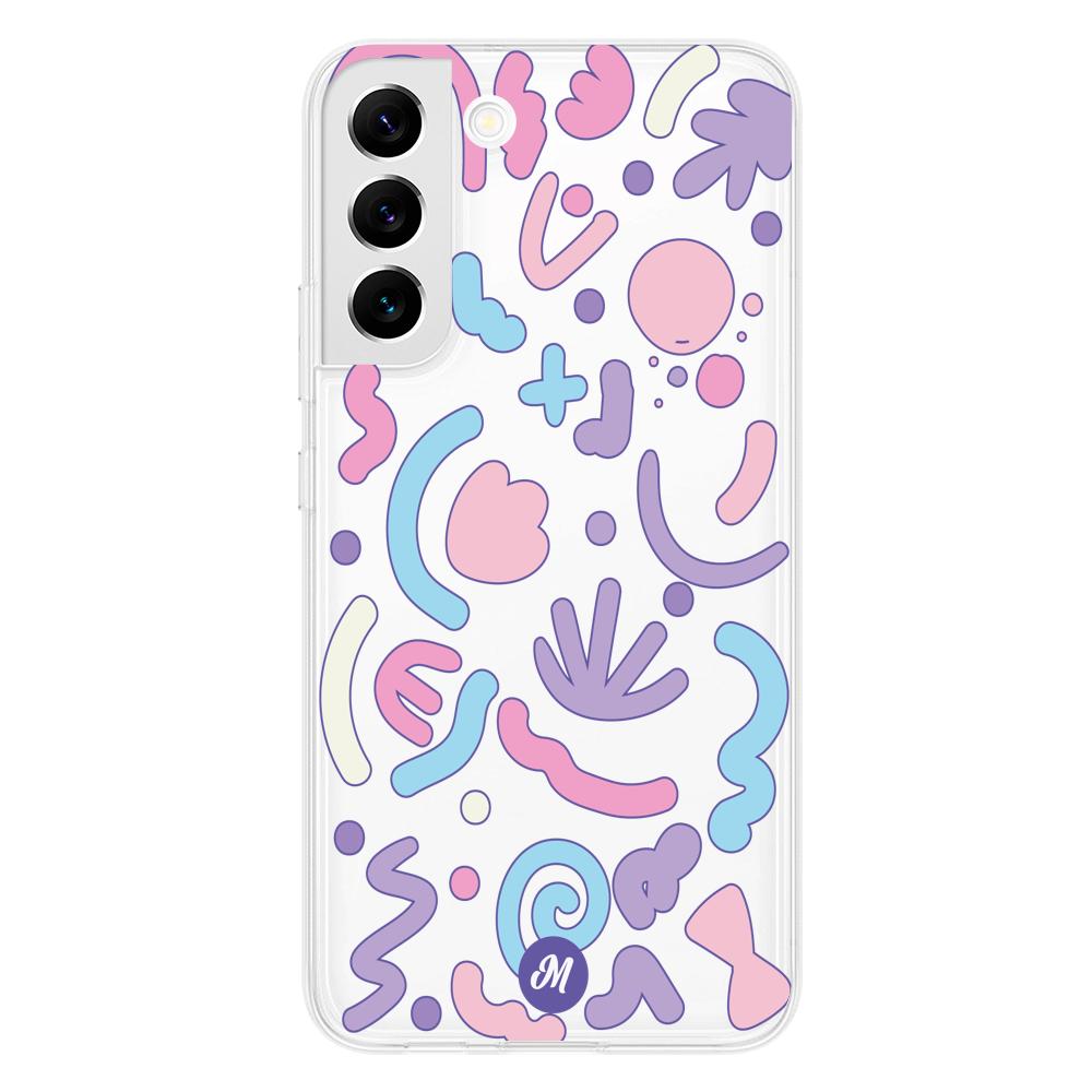 Cases para Samsung S22 Colorful Spots Remake - Mandala Cases