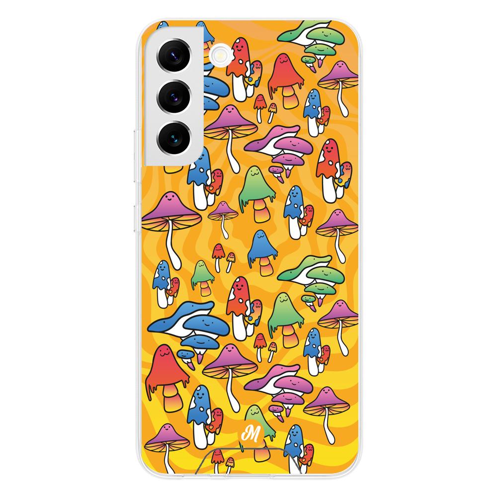 Cases para Samsung S22 Color mushroom - Mandala Cases