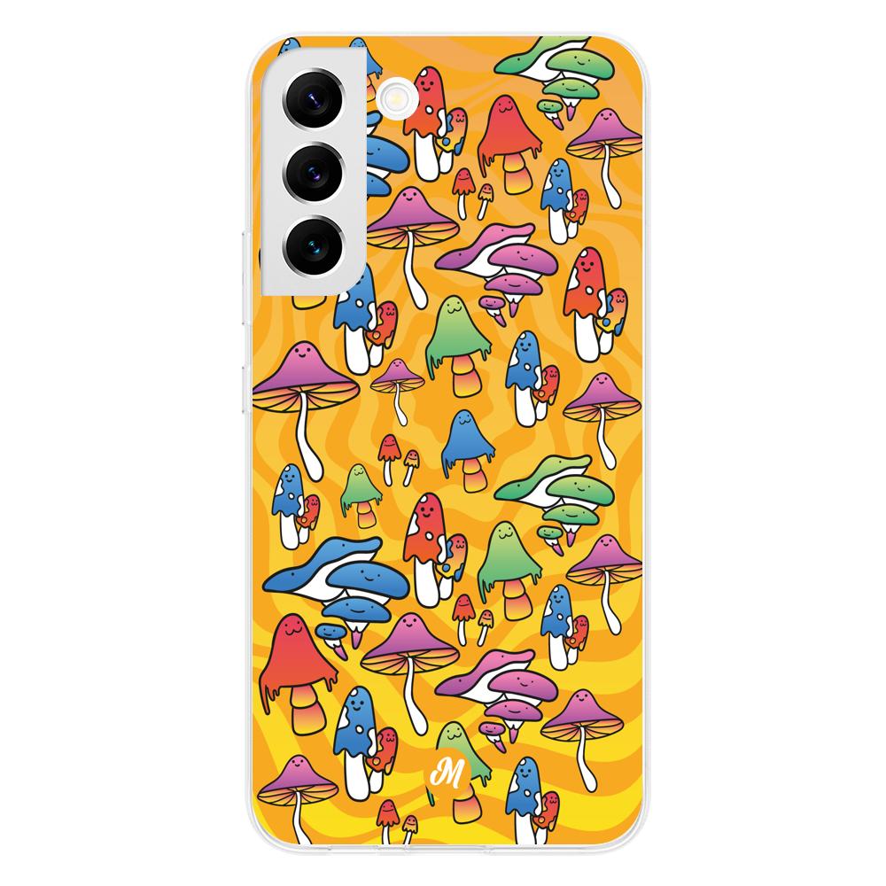Cases para Samsung S22 Color mushroom - Mandala Cases