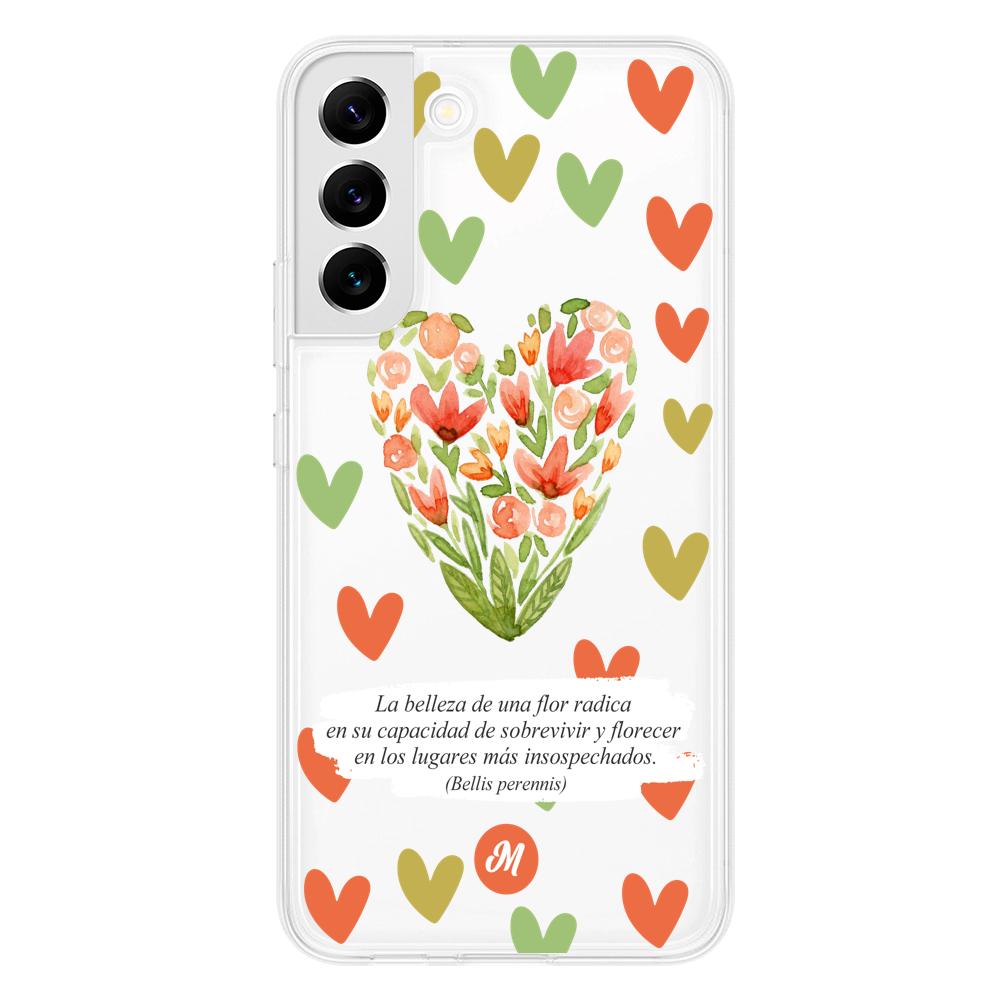 Cases para Samsung S22 Plus Flores de colores - Mandala Cases