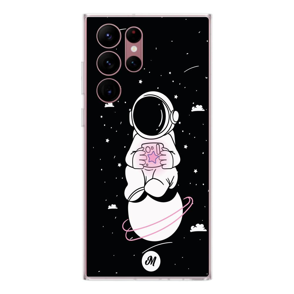 Cases para Samsung S22 Ultra Funda Astronauta Remake - Mandala Cases