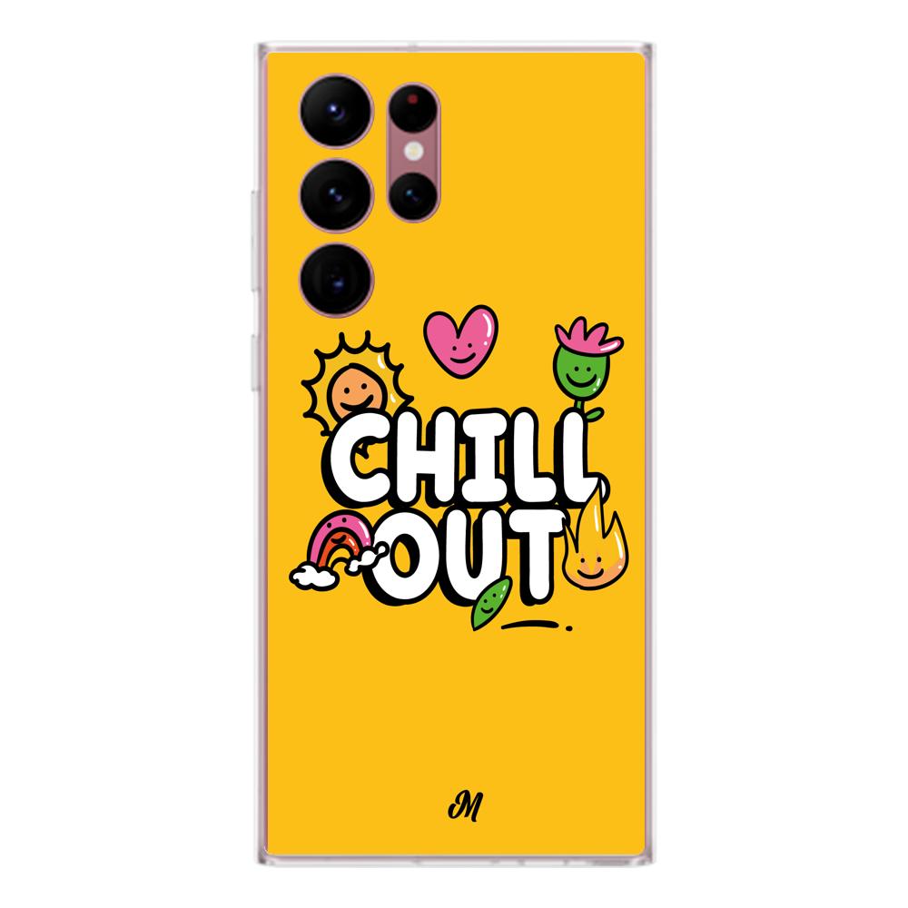 Cases para Samsung S22 Ultra CHILL OUT - Mandala Cases