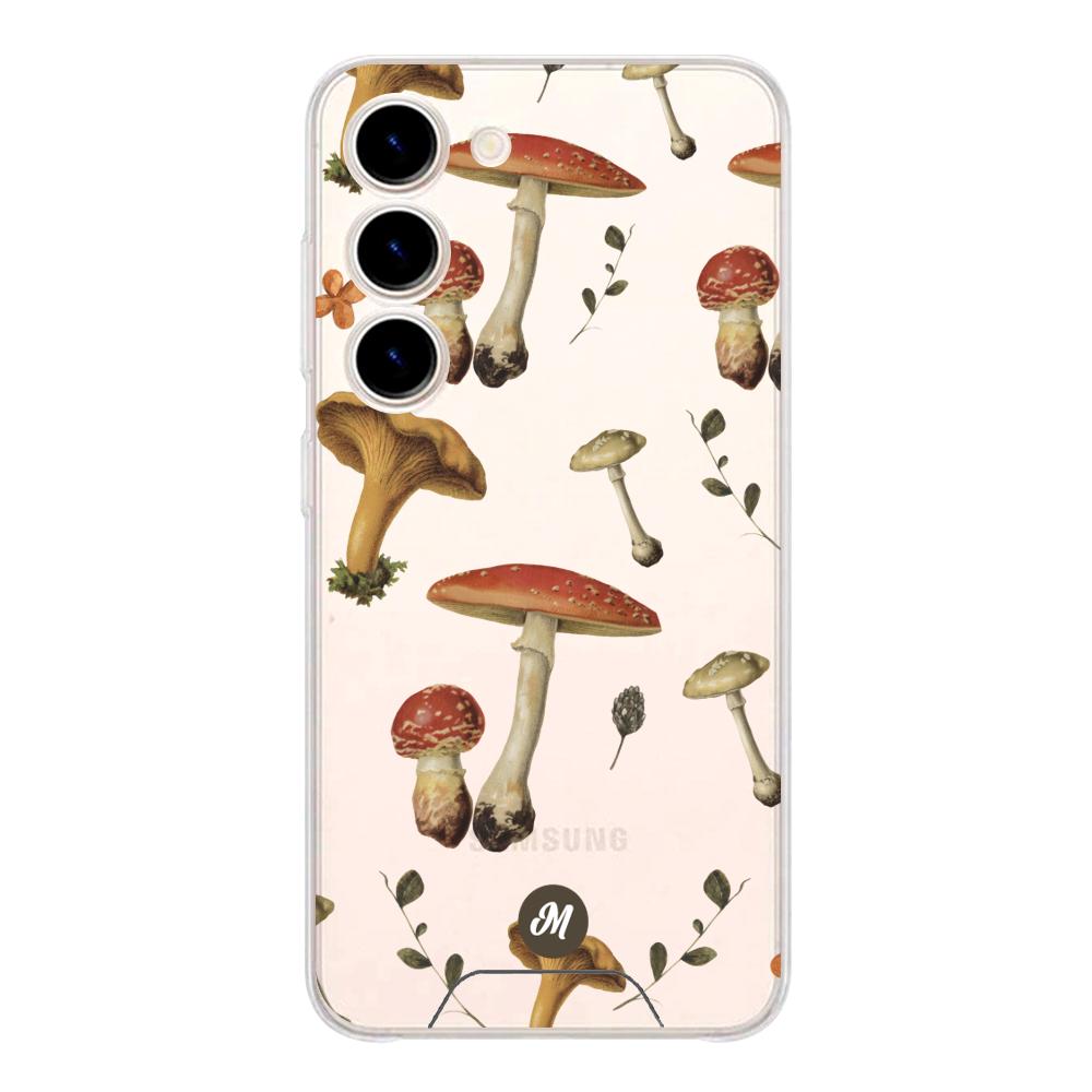 Cases para Samsung S23 Mushroom texture - Mandala Cases