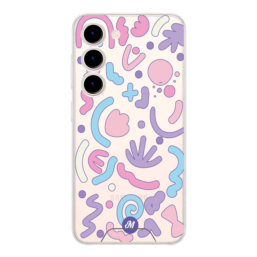 Cases para Samsung S23 Colorful Spots Remake - Mandala Cases