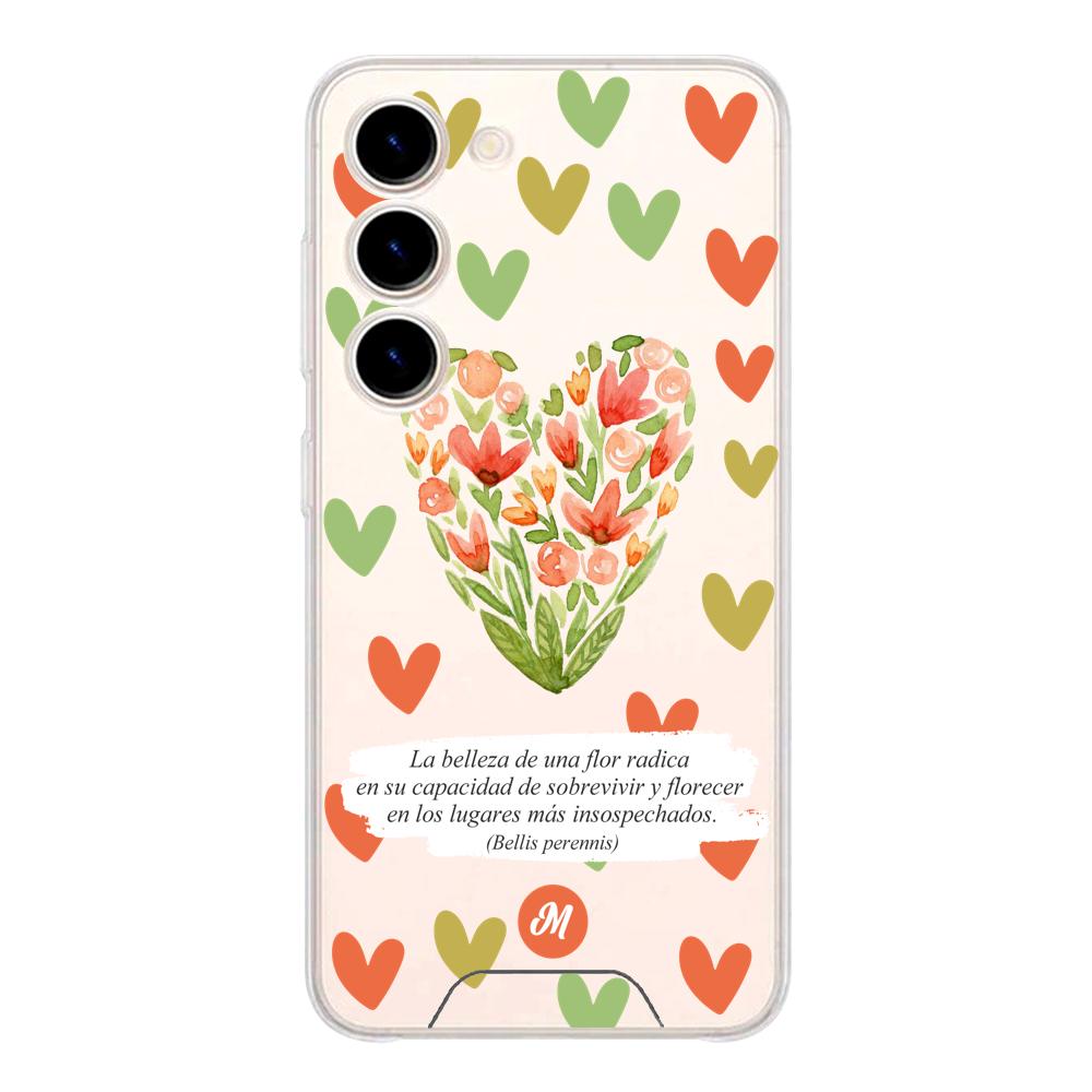 Cases para Samsung S23 Plus Flores de colores - Mandala Cases