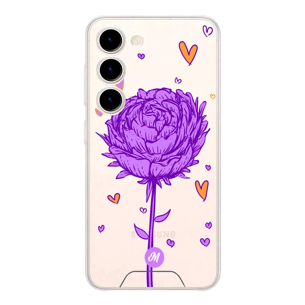 Cases para Samsung S23 Plus Rosa morada - Mandala Cases