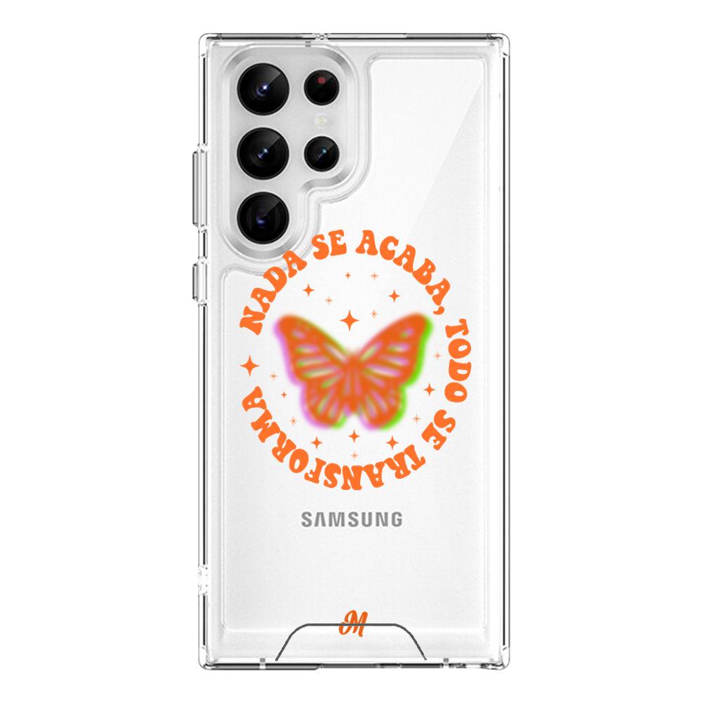 Case para Samsung S23 Ultra nada se acaba todo se transforma - Mandala Cases