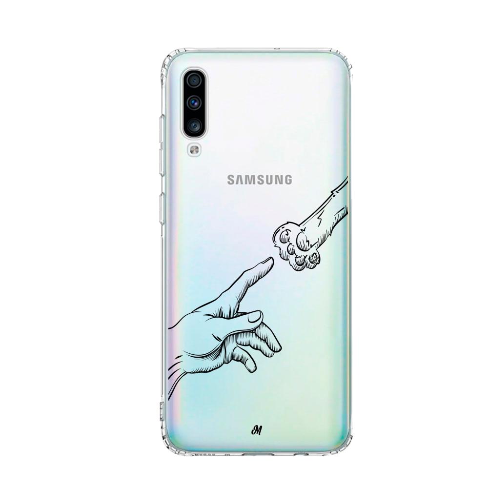 Case para Samsung A70 Funda La Creación Gatuna  - Mandala Cases