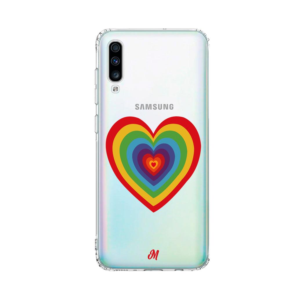 Case para Samsung A70 Amor y Paz - Mandala Cases