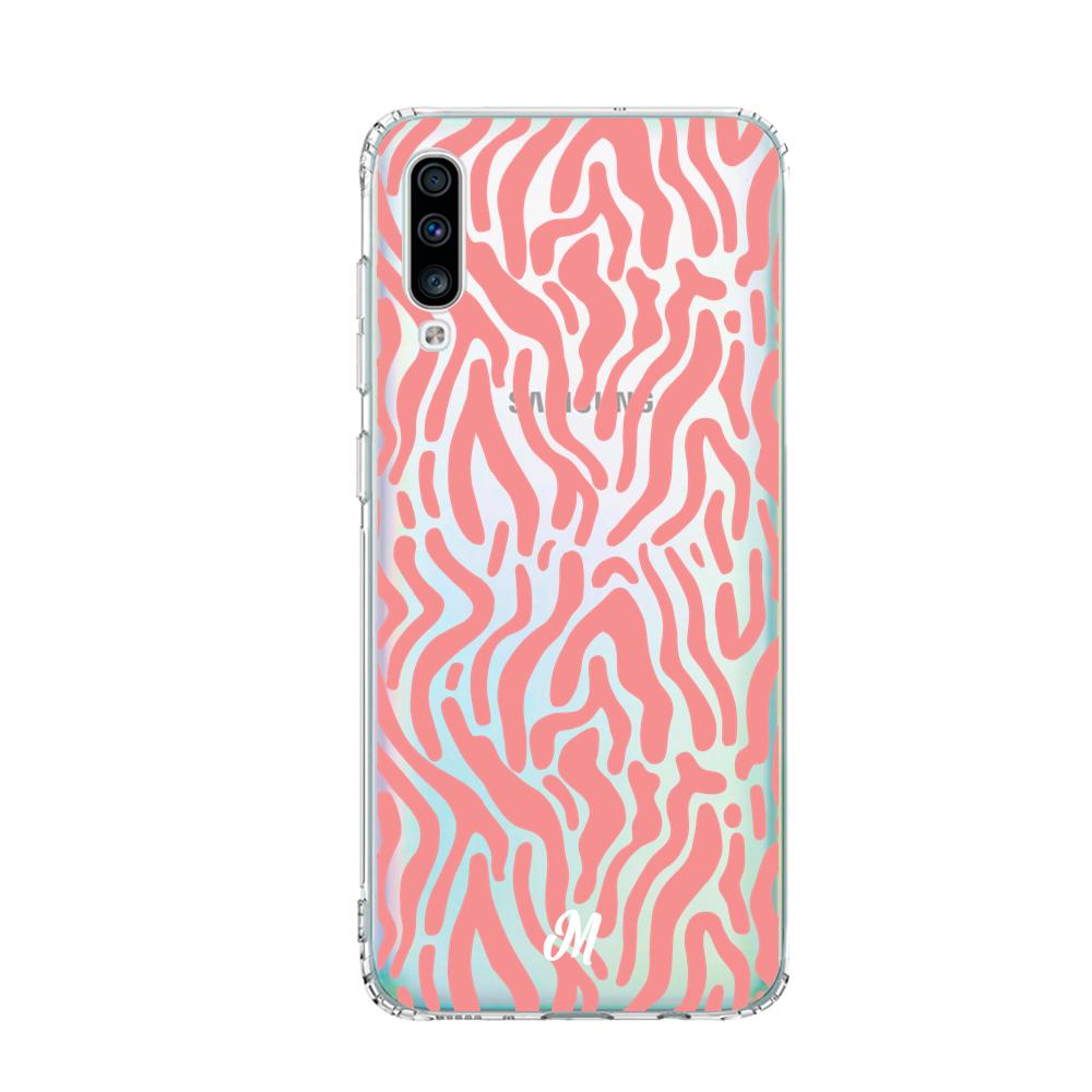 Case para Samsung A70 Líneas Corales - Mandala Cases