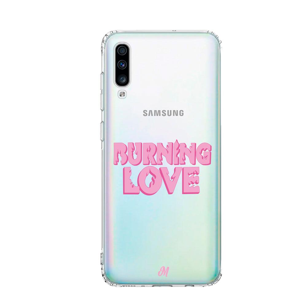 Case para Samsung A70 Funda Burning Love  - Mandala Cases